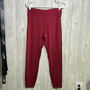 Women’s Joy Lab Leggings Red Size Medium